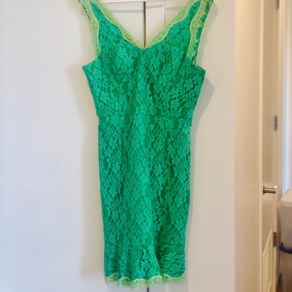 McGinn Lace Green Dress